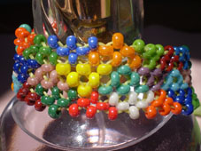 Браслет Треугольнички